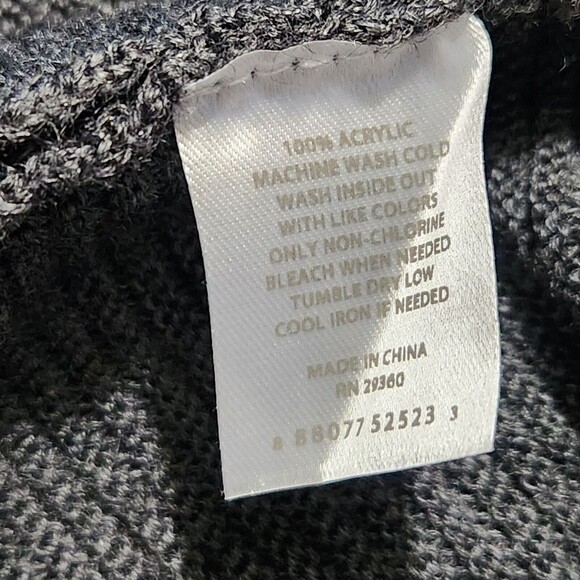 Dip Berry Blast Long Cardigan size Small Dark Gray With Pockets - Picture 8 of 8